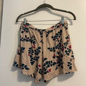 Floral Print Women's Shorts